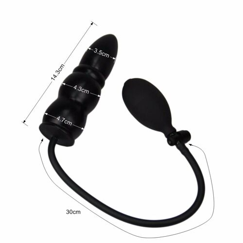 Jouets Sexuels Pour Femmes Et Hommes, Pompe, Dilatateur Anal, Produits Pour Adultes, Plug Anal Extensible En Silicone, Masseur D'arrière-Cour, Plug Anal Gonflable