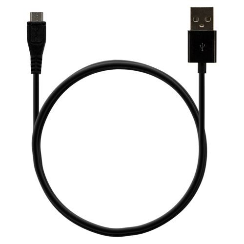 Câble data usb charge 2en1 couleur noir pour HTC : 7 Mozart / HD3 / ChaCha / Desire G7 / Desire HD / Desire S / Desire Z / Evo 3D / Google Nexus One / HD7 / Incredible S / Legend G6
