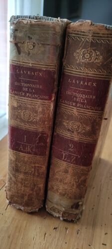 Laveaux 1820 Dictionnaire A A Z 2 Tomes