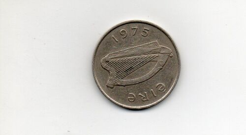 Irlande (Eire) 10 Penny 1975 Nickel
