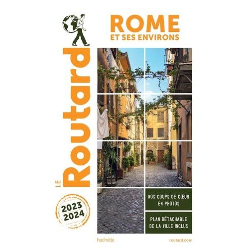 Rome Et Ses Environs (1 Plan Détachable) - Guide Du Routard 2023-2024