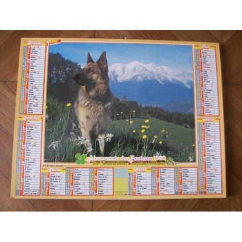Almanach Du Facteur - 1992