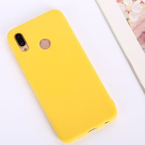 Pucctechnol Coque Samsung Galaxy A50 - Anti-Rayures Protection - Jaune #C06925