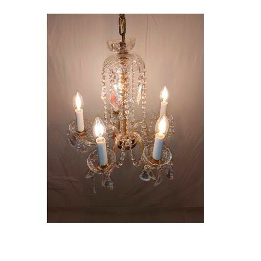 Lustre ancien en cristal de Baccarat En vente sur | lustre en