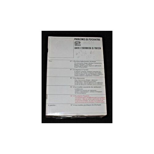 Problèmes De Psychiatrie, Cahiers D Information Du Praticien