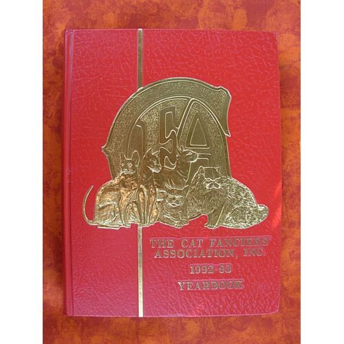 The Cat Fanciers'association,Inc. 1992-93 Yearbook