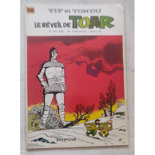 Tif Et Tondu 12a. Le Réveil De Toar* Édition Broché Dupuis 1976 Rosy/Will *