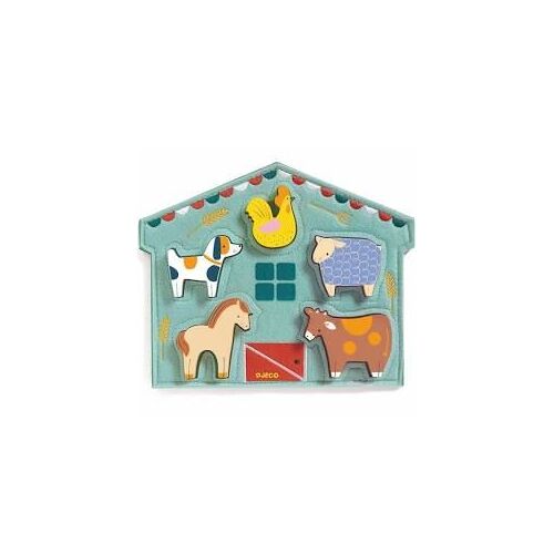 Puzzle 5 Pièces Puzzle En Bois - Mowy