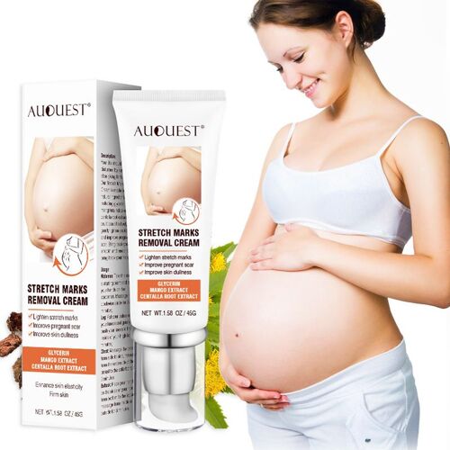 Crème Réparatrice Pour Vergetures Du Ventre, 45g, Estompe Les Vergetures De La Femme Enceinte, Éclaircit Les Vergetures Post-Partum, Livraison Gratuite 