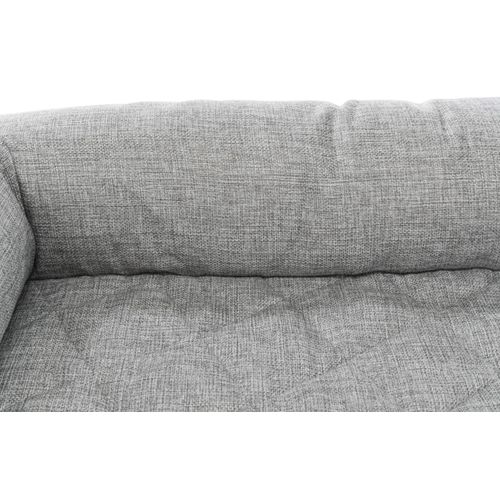 Sofa Lit Nero Angulaire 90 X 90cm Gris Clair