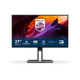 Philips Brilliance 7000 27B1U7903 - Écran LED - 27" - 3840 x 2160 4K @ 75 Hz - IPS - 1400 cd/m² - 1300:1 - DisplayHDR 1400 - 4 ms - Thunderbolt 4, 2xHDMI, DisplayPort - haut-parleurs - noir