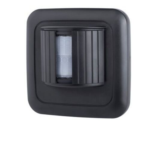 Détecteur de mouvement extérieur noir