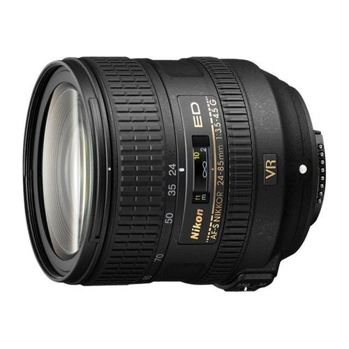 Nikon Nikkor AF-S - Objectif à zoom - 24 mm - 85 mm - f/3.5-4.5 G ED AF-S VR - Nikon F - pour Nikon D300, D3000, D3100, D3200, D3s, D3X, D4, D4s, D5000, D5100, D5300, D7000, D800, D810