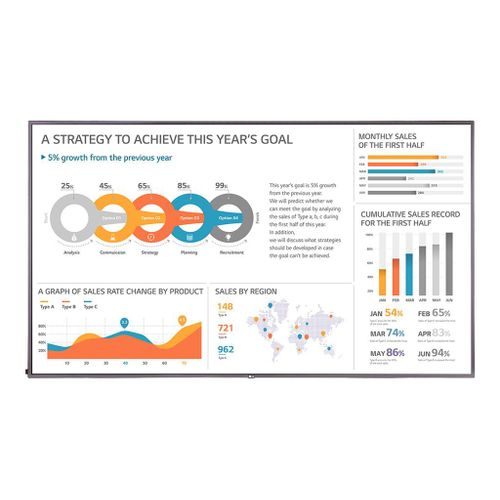 LG 75UH5F-H - Classe de diagonale 75" UH5F-H Series écran LCD rétro-éclairé par LED - signalisation numérique - 4K UHD (2160p) 3840 x 2160 - noir