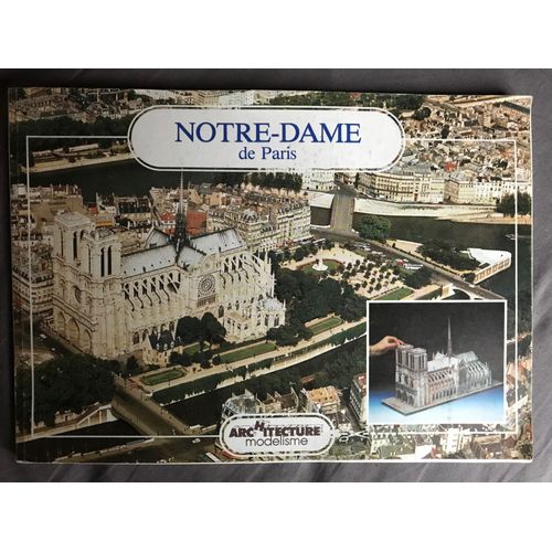 Notre Dame De Paris Maquette À Construire Éditions L'instant Durable Collection Architecture Et Modélisme 1985