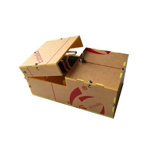 Inutile Bo?Te Diy Kit Inutile Machine Cadeau D'anniversaire Jouets Geek Gadget Amusant Bureau Maison Bureau Decor,Jaune