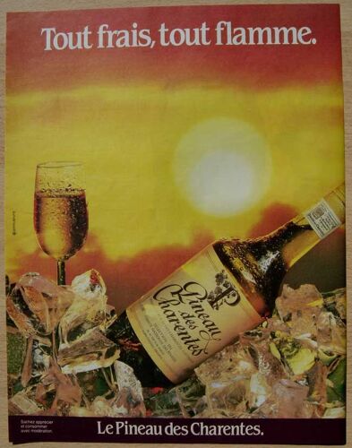 Publicité Papier - Vin Pineau Des Charentes De 1984