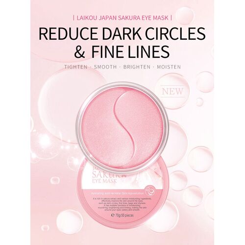 Masque Pour Les Yeux À L'essence De Collagène, Gel Hydratant, Patchs Pour Les Yeux, Élimine Les Cernes, Sac Anti-Âge, Rides, Soins Pour La Peau, 70g/50 Pièces 