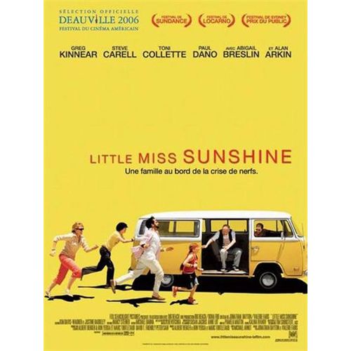 Little Miss Sunshine - Véritable Affiche De Cinéma Pliée - Format 40x60 Cm - De Valerie Faris Avec Greg Kinnear, Toni Collette, Steve Carell, Paul Dano, Abigail Breslin, Alan Arkin - 2006