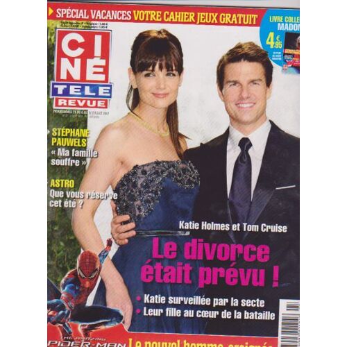 Cine Tele Revue Belge 27 M Pokora Chimene Badi Katie Holmes Tom Cruise Paul Belmondo Spider Man