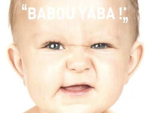 Carte Postale Bébé  Guigoz  "Babou Yaba"