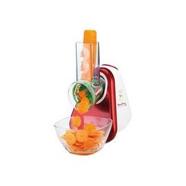 Moulinex Fresh Express Plus DJ755G32 - Râpe électrique - 150 Watt - Rouge rubis