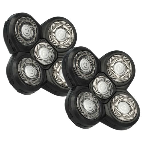 vhbw 2x Têtes de rasoir de remplacement compatible avec Philips série S9000 S9011, S9021, S9031, S9161, S9041, S9111, S9121, S9151 rasoir électrique