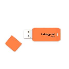 Clé USB Integral Neon 64 Go USB 2.0 orange