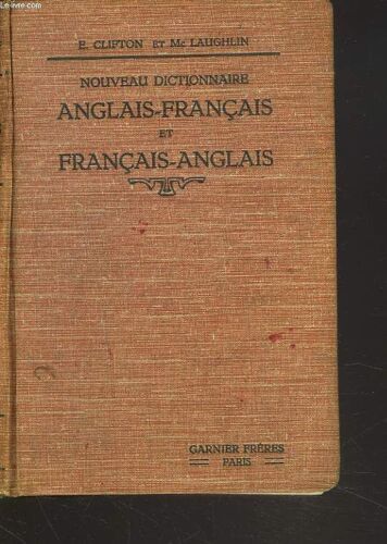Nouveau Dictionnaire Anglais Francais / Francais Anglais