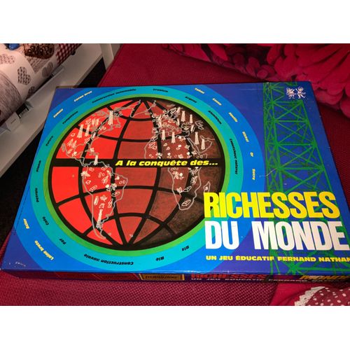 Ancien Jeu Richesses Du Monde De Fernand Nathan