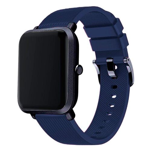 Bracelet Smoothsilicone - Garmin Vivomove Hr - Bleu Foncé
