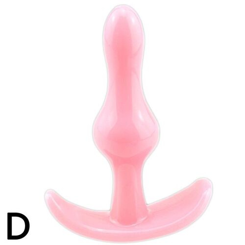 Godemichet Anal En Silicone Souple Pour Débutant, Masturbateur Point G, Érotique, Intime, Anus, Entraîneur D'orgasme, Plug Anal, Perles, Jouets Sexuels