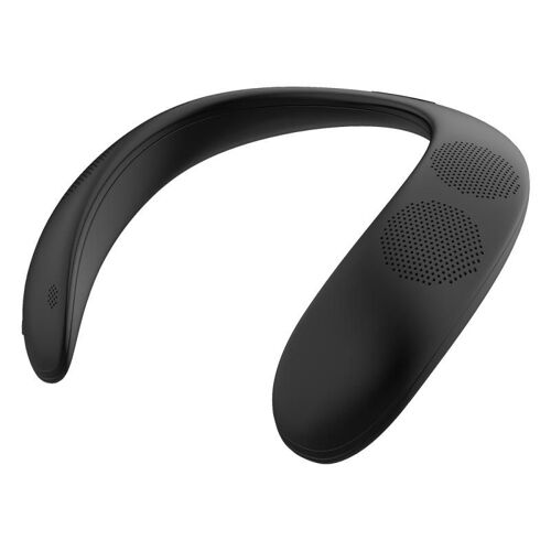 Enceinte Bluetooth 5.0, haut parleur intelligent monté sur le cou, carte TF, FM, sans fil, casque ouvert, carte TF