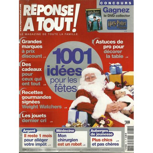 Réponse À Tout - N° 174 1001 Idées Pour Les Fêtes - Grandes Marques À Prix Discount