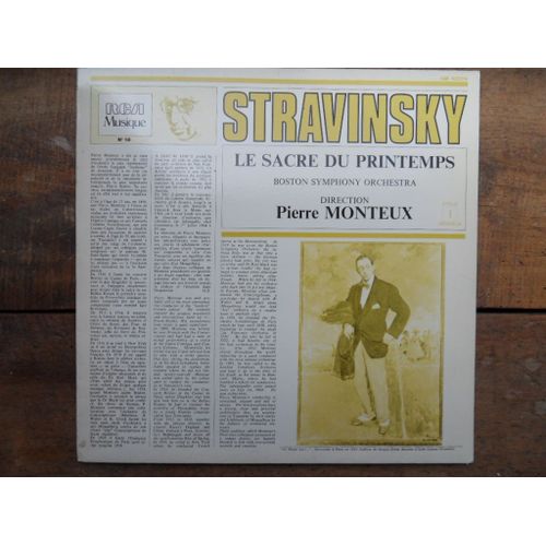 Le Sacre Du Printemps / Boston Symphony Orchestra, Pierre Monteux