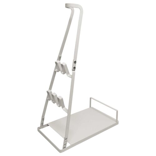vhbw Support d'aspirateur compatible avec Rowenta Air Force All-in-One 460 RH9253 aspirateur à batterie, aspirateur à main, blanc
