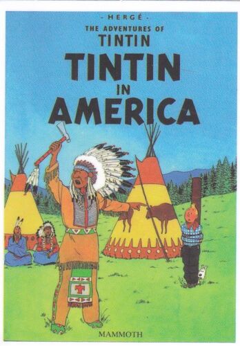 Autocollant - Tintin En Amérique