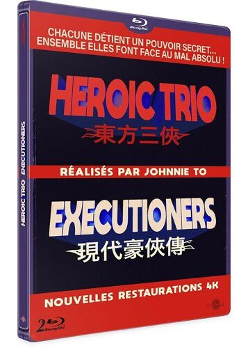 Heroic Trio + Executioners - Édition Steelbook® - Blu-Ray