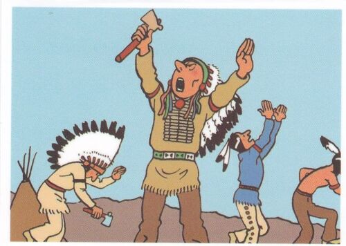 Autocollant - Tintin En Amérique