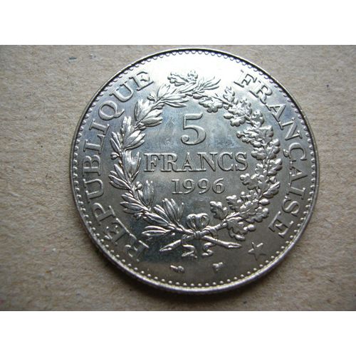 5 Franc Hercule 1996