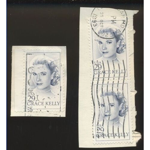 Timbre U S A, Grace Kelly, U S A 29 Oblitéré Dont Seux En 1993 (3 Timbres)