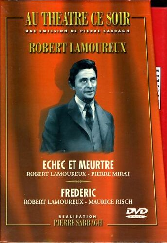 Coffret Robert Lamoureux (« Échec Et Meurtre » / « Frédéric »).