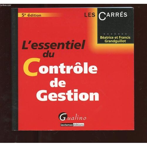 L'essentiel Du Controle De Gestion