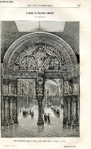 Le Magasin Pittoresque - Livraison N°13 - Le Musée De Sculpture Comparée Au Trocadéro.