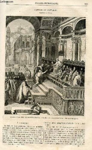 Le Magasin Pittoresque - Livraison N°27 - L'anneau De Saint Marc, Tradition Vénitienne.