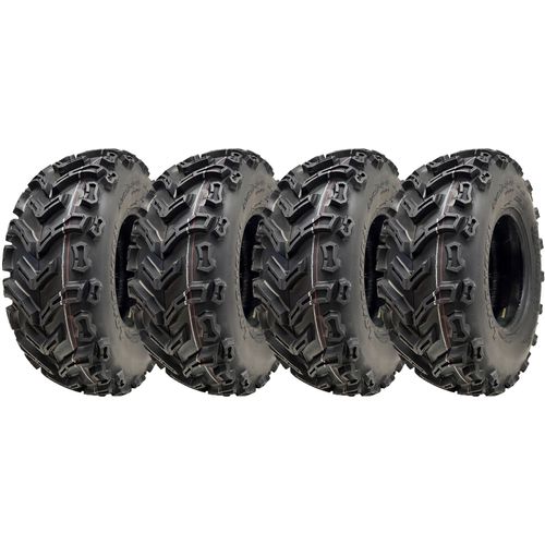 24x8.00-11 Quad ATV Tyres 6ply Wanda E-Marked Road Legal Tubeless 41J (Set of 4)