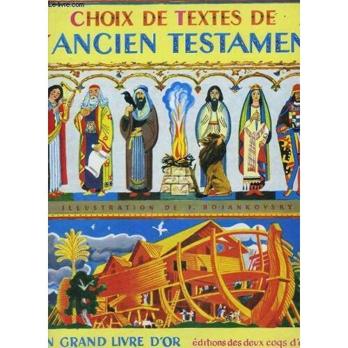 Choix De Texte De L'ancien Testament