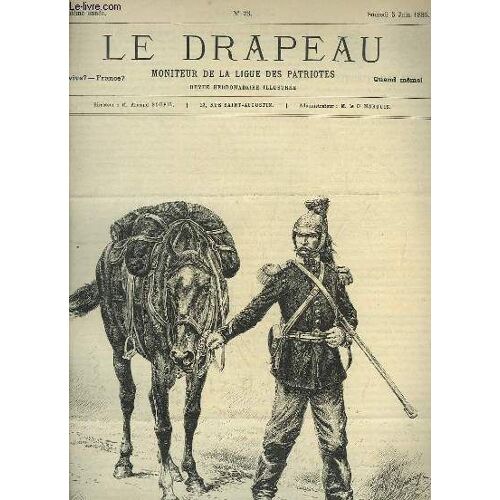 Le Drapeau N°23, 5ème Année : 6e Dragons, Ancienne Revue, Dessiné De Jules Lavee D'après D'aubray