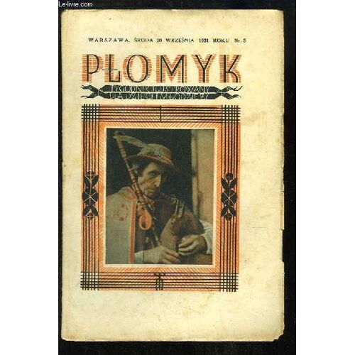 Plomyk, Tygodnik Ilustrowany Dla Dzieci I Mlodziezy N°5