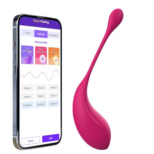 Vibromasseur Vaginal Contrôlé Par Application À 12 Vitesses, Point G, Anal, Masseur D'?Uf, Stimulateur De Clitoris, Jouets Sexuels Pour Femmes Et Couples